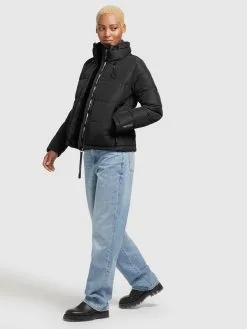 Khujo Winterjassen Winterjas Tuba Dames Zwart -Aanbiedingen Khujo Winkel 26681c8fd8c45da14b51c02d71adf14e