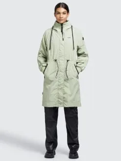 Khujo Tussenmantels Tussenmantel Silica Dames Pastelgroen -Aanbiedingen Khujo Winkel 266b747ffe70988f30ad38a8206ded41