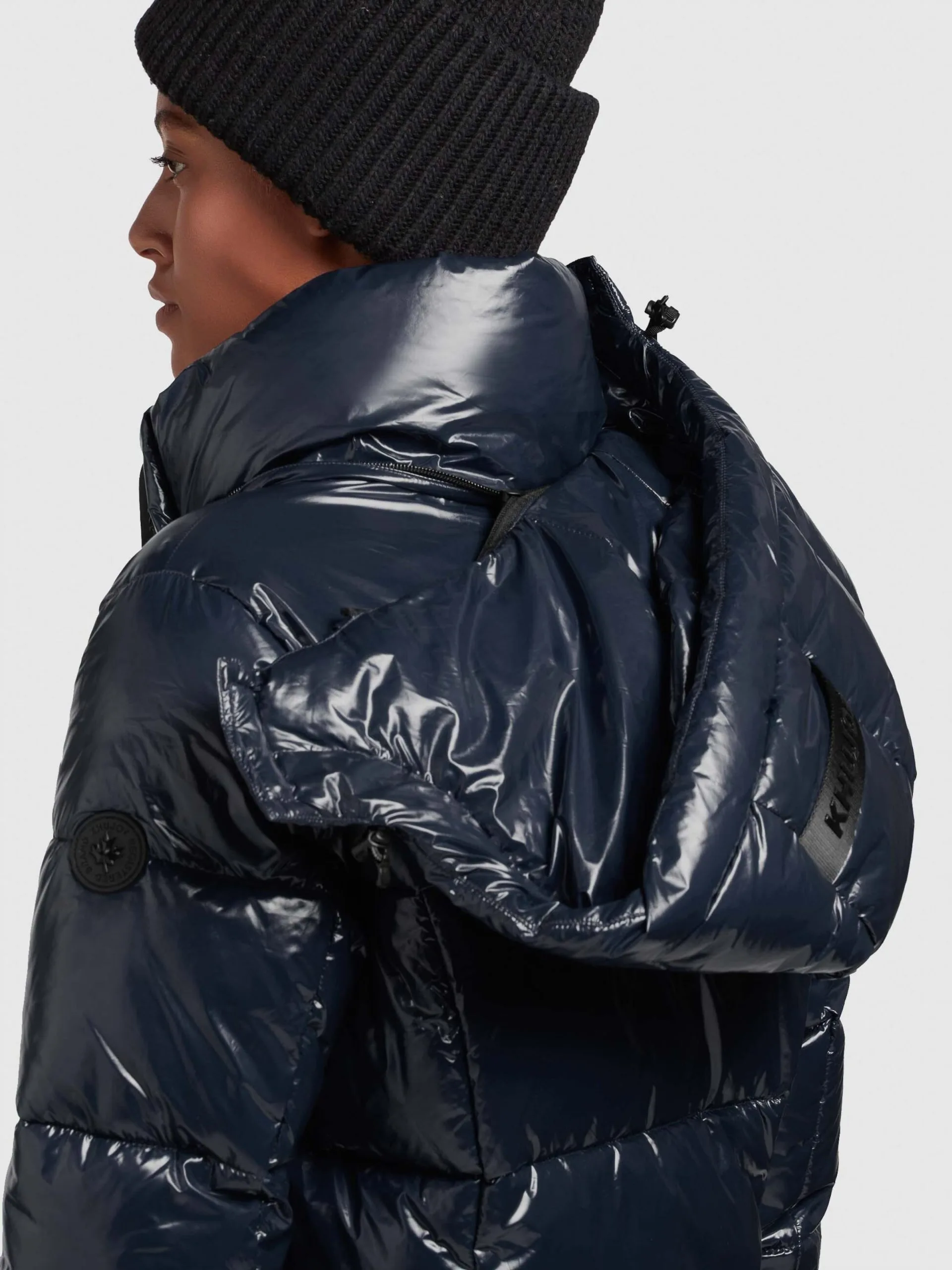 Khujo Wintermantels Wintermantel Tonka Dames Donkerblauw 8 Khujo Wintermantels Wintermantel Tonka Dames Donkerblauw - Afbeelding 8