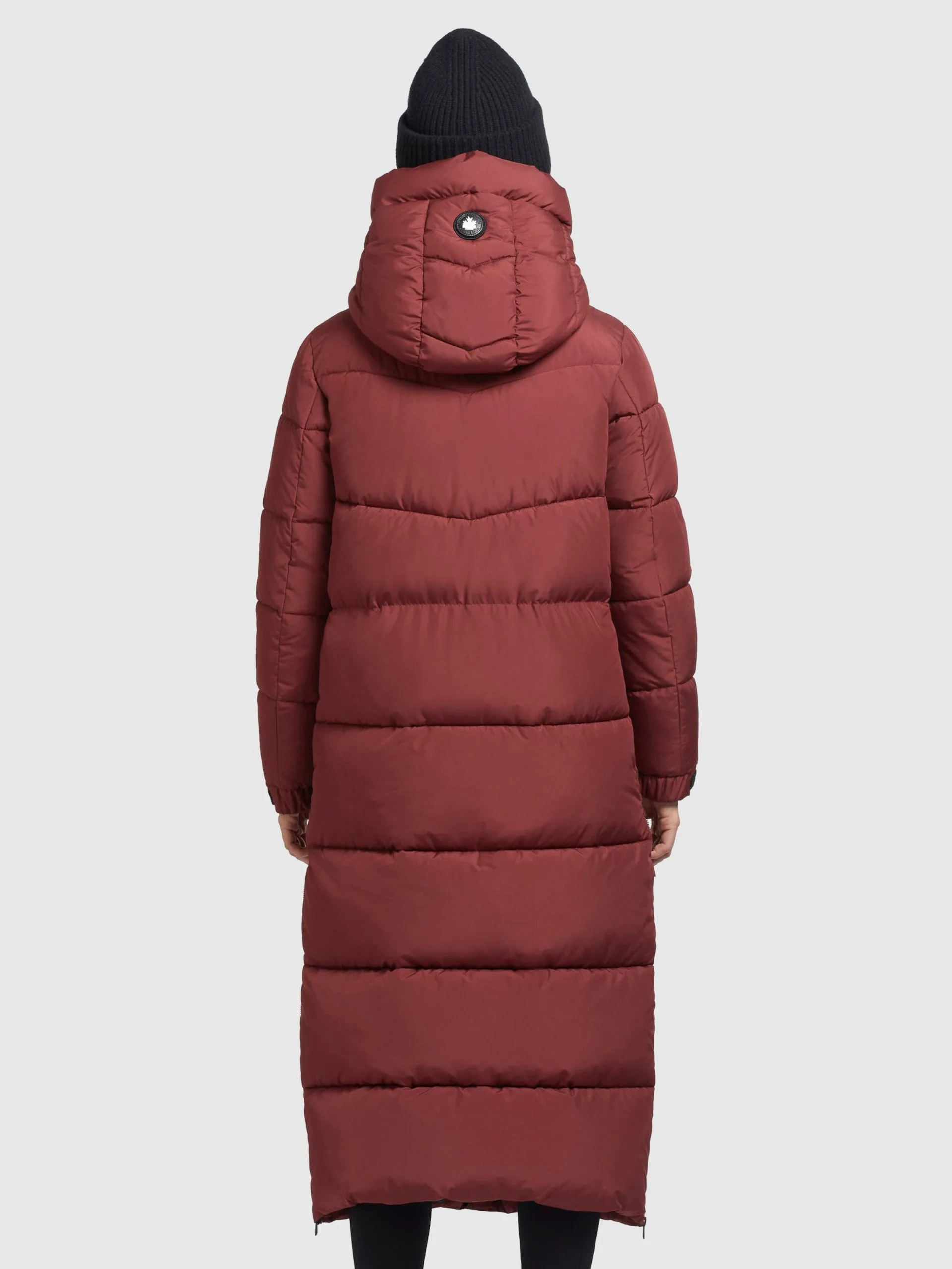 Khujo Wintermantels Wintermantel Shimanta 2 Dames Roestrood 4 Khujo Wintermantels Wintermantel Shimanta 2 Dames Roestrood - Afbeelding 4