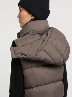 Khujo Bodywarmers Bodywarmer Eden Dames Mokka -Aanbiedingen Khujo Winkel 287b170fc7fe504bfffe6aa1b40ca5e2