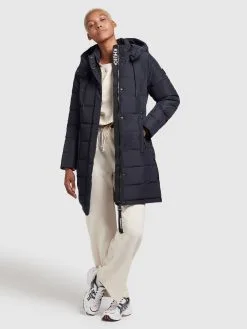 Khujo Korte Mantels Wintermantel Cups Dames Marine -Aanbiedingen Khujo Winkel 2db0f3d2e7b5d2ff5b1b51371e23d7ba