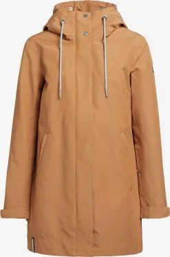 Khujo Tussenmantels Tussenmantel Artisa Dames Beige