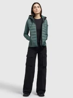 Khujo Outdoor Jassen Functionele Jas Ghita Dames Donkergroen -Aanbiedingen Khujo Winkel 2f91f12e4f01d90b8ca13f40a4092fae