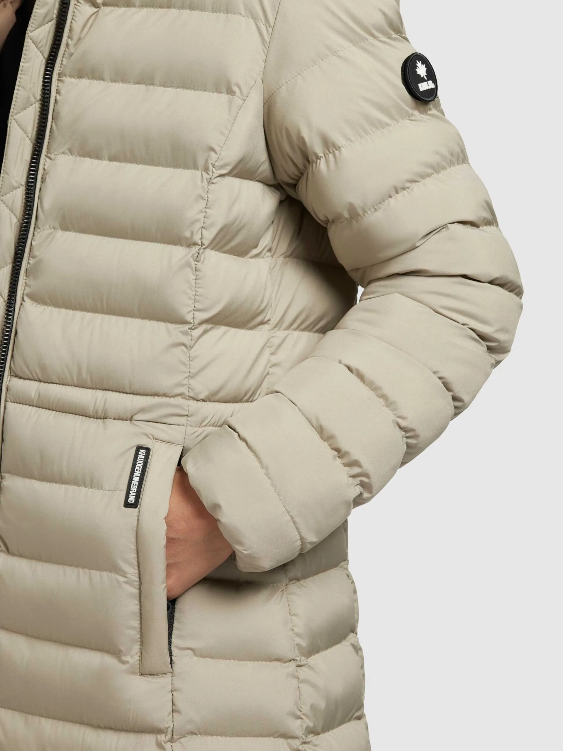 Khujo Wintermantels Wintermantel Mimi 2 Dames Pastelgroen 8 Khujo Wintermantels Wintermantel Mimi 2 Dames Pastelgroen - Afbeelding 8