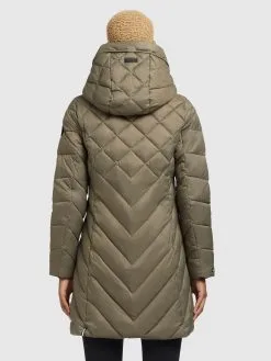 Khujo Tussenmantels Tussenmantel Aneth Dames Kaki -Aanbiedingen Khujo Winkel 2fe3511dafd1bf5fe198a029693261e7