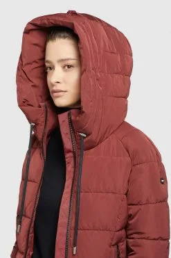 Khujo Winterjassen Winterjas Joilee Dames Pastelrood -Aanbiedingen Khujo Winkel 307f08331f64ee6a9a0008ddbf99dcf9
