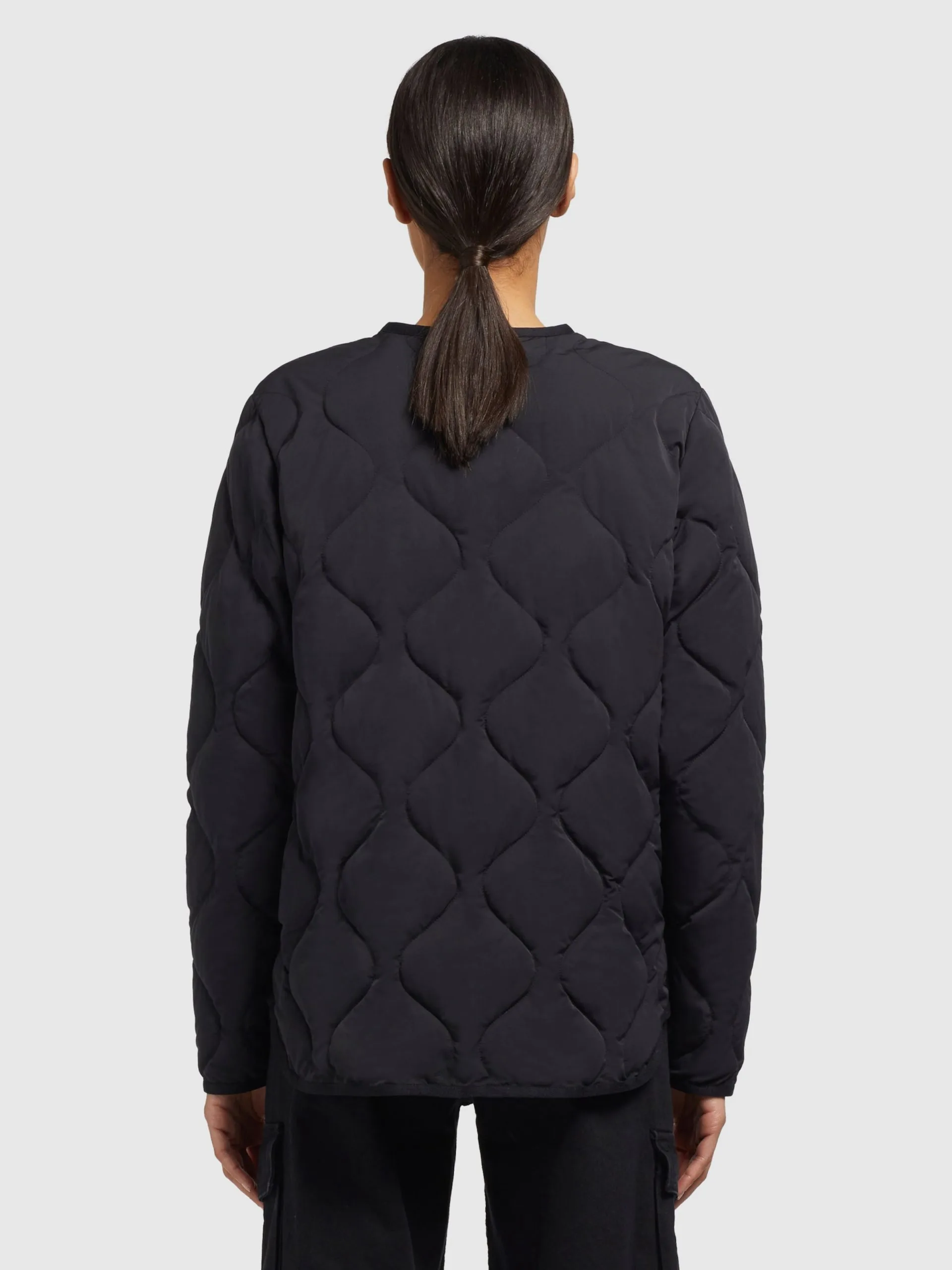 Khujo Tussenjassen Tussenjas ALMA Dames Zwart 4 Khujo Tussenjassen Tussenjas ALMA Dames Zwart - Afbeelding 4