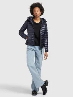 Khujo Tussenjassen Tussenjas Lovina Dames Donkerblauw -Aanbiedingen Khujo Winkel 34701cf18165b2c7982d49da45eebbe9