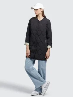 Khujo Tussenmantels Tussenmantel SIRA Dames Zwart -Aanbiedingen Khujo Winkel 352831d148bd2fcd530adf1252c57dac