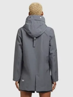 Khujo Tussenmantels Tussenmantel Artisa Dames Rookgrijs -Aanbiedingen Khujo Winkel 3534e3b499e4e210755014a9ea4c91d2