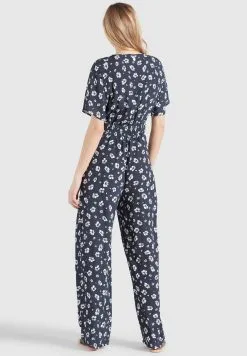 Khujo Lange Jumpsuits Jumpsuit Borgia Dames Marine -Aanbiedingen Khujo Winkel 356448c5115c7b2aec059dce6574e611