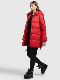 Khujo Winterjassen Winterjas Franee Dames Rood 10 Khujo Winterjassen Winterjas Franee Dames Rood -Aanbiedingen Khujo Winkel 360abbe29614bd29e71847c71edcd280
