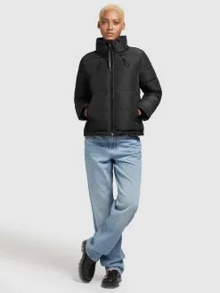 Khujo Winterjassen Winterjas Tuba Dames Zwart -Aanbiedingen Khujo Winkel 3647cb291c3b2a1b00f901f3baf6ca0f