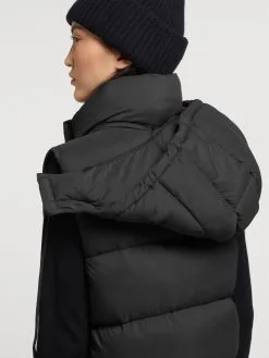 Khujo Bodywarmers Bodywarmer Eden Dames Zwart -Aanbiedingen Khujo Winkel 36c758e190e8876395fe33dc3aa2b038