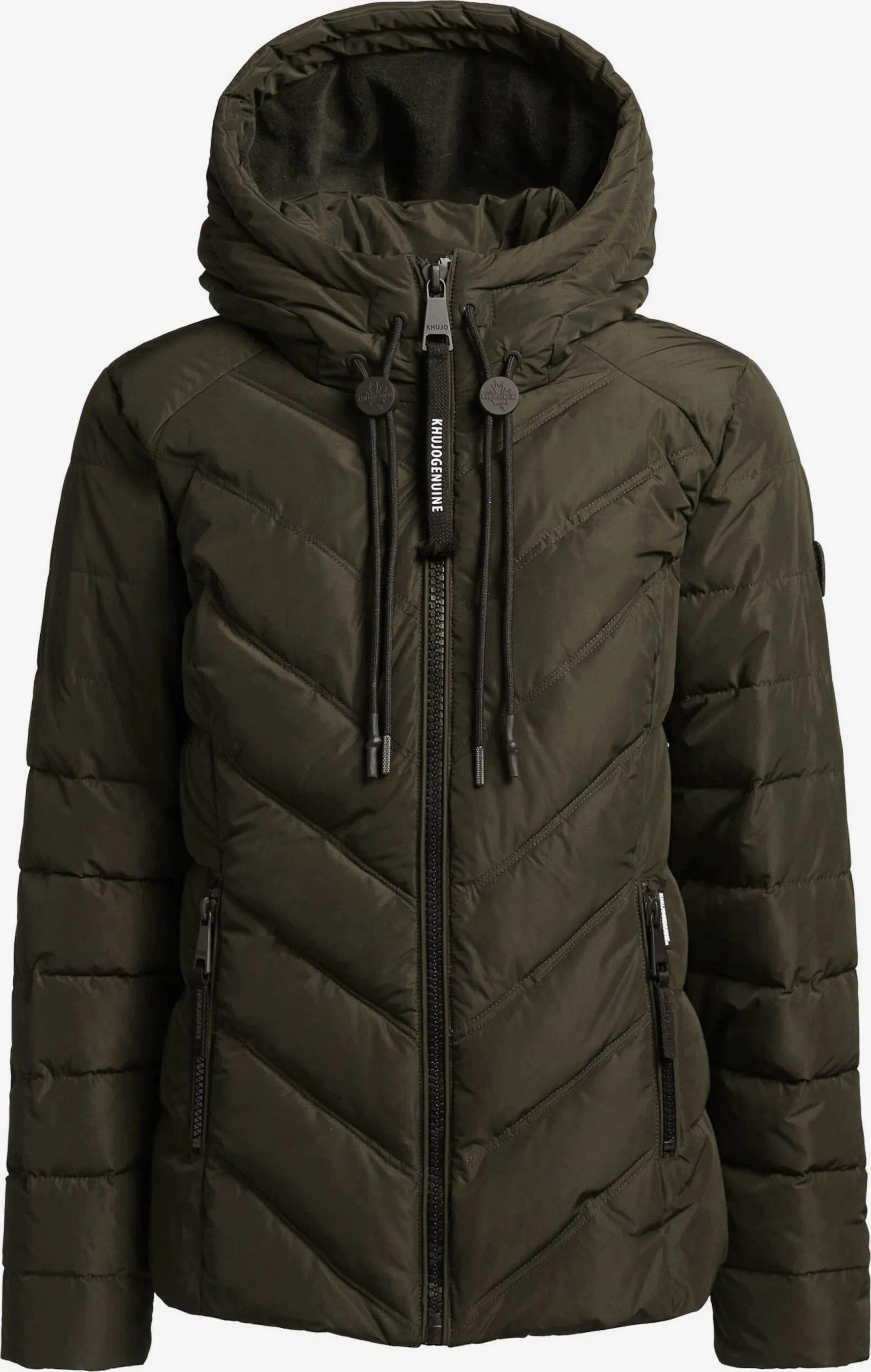 Khujo Tussenjassen Tussenjas Stern Dames Kaki 1 Khujo Tussenjassen Tussenjas Stern Dames Kaki