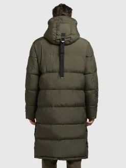Khujo Wintermantels Winterjas Pato Heren Olijfgroen -Aanbiedingen Khujo Winkel 39971e86db3324eef455270874eefecc