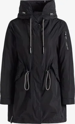 Khujo Parkas Tussenparka Catharina Dames Zwart