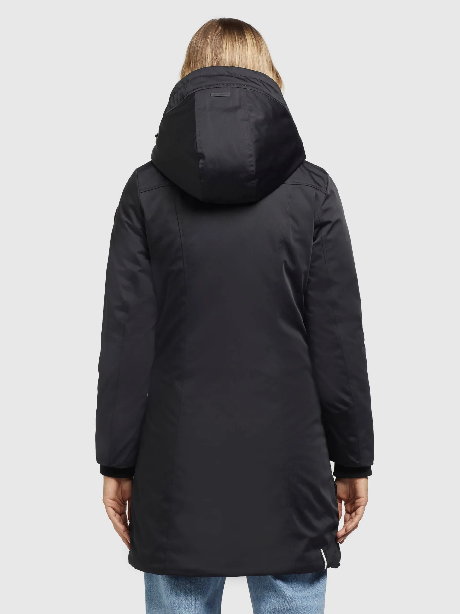 Khujo Wintermantels Wintermantel Blossom Dames Zwart 4 Khujo Wintermantels Wintermantel Blossom Dames Zwart - Afbeelding 4