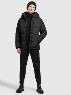 Khujo Winterjassen Winterjas Croon Heren Zwart -Aanbiedingen Khujo Winkel 3b6f40d13f55cb05de0080bc9a73a49b