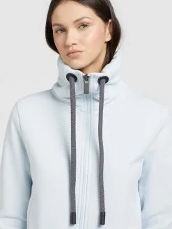 Khujo Sweatvesten Sweatvest TOSTA Dames Pastelblauw -Aanbiedingen Khujo Winkel 3ec5d9a73f69d1c3bd7ee0c4b9e3e01f