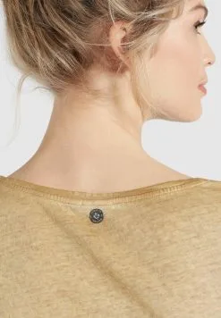 Khujo T-shirts Shirt PERGOLA Dames Lichtgeel -Aanbiedingen Khujo Winkel 424890de6ff7c8081034b546d5197664