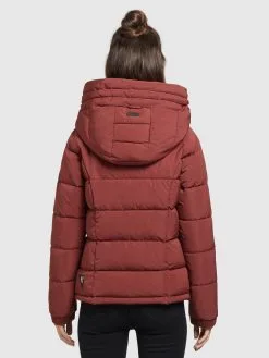 Khujo Winterjassen Winterjas Joilee Dames Pastelrood -Aanbiedingen Khujo Winkel 4289fa91b9a51ca90c20a90b93f6d535
