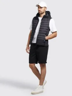 Khujo Bodywarmers Bodywarmer Heren Zwart -Aanbiedingen Khujo Winkel 43043af4808f8c298cd1bee608052b67