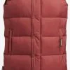 Khujo Bodywarmers Bodywarmer Magneta Dames Roestrood