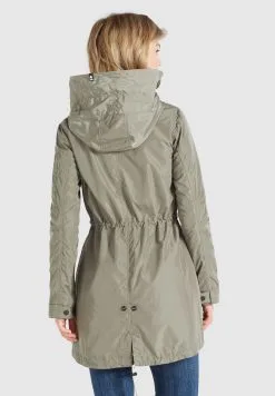 Khujo Parkas Tussenparka CATHARINA Dames Kaki -Aanbiedingen Khujo Winkel 46b6c7453757beb54d4e22523854cebb