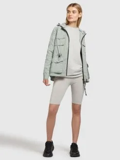 Khujo Tussenjassen Tussenjas FLAMES Dames Pastelgroen -Aanbiedingen Khujo Winkel 4768b0e78b94a3e81b00bb6ad59a7b94