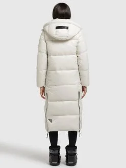 Khujo Wintermantels Wintermantel Melona Dames Parelwit -Aanbiedingen Khujo Winkel 47ba7405c9c52ed40053318b866e35b6