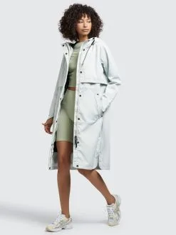 Khujo Tussenmantels Tussenmantel Jomana Dames Pastelblauw -Aanbiedingen Khujo Winkel 48b76e74fbad9155a1fab286240c5e4f