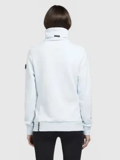 Khujo Sweatvesten Sweatvest TOSTA Dames Pastelblauw -Aanbiedingen Khujo Winkel 4972bb729925ca10a6f69c63a82691db