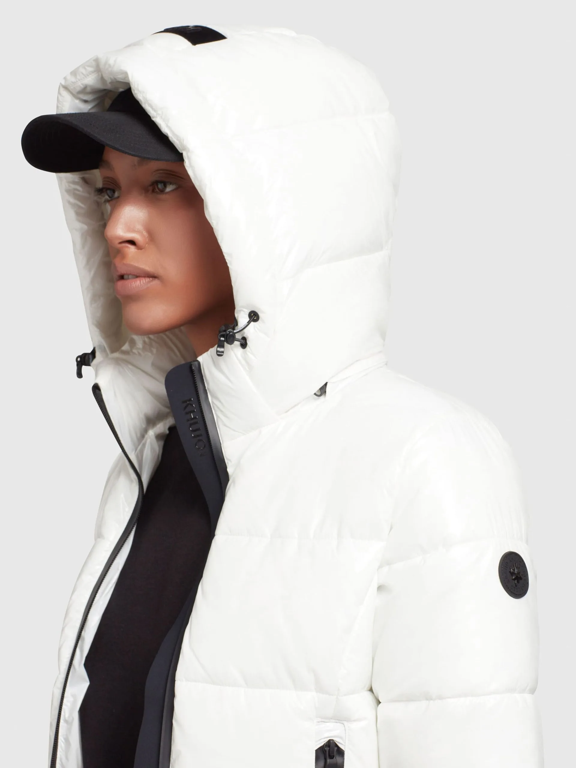 Khujo Winterjassen Winterjas Fala Dames Wit 7 Khujo Winterjassen Winterjas Fala Dames Wit - Afbeelding 7