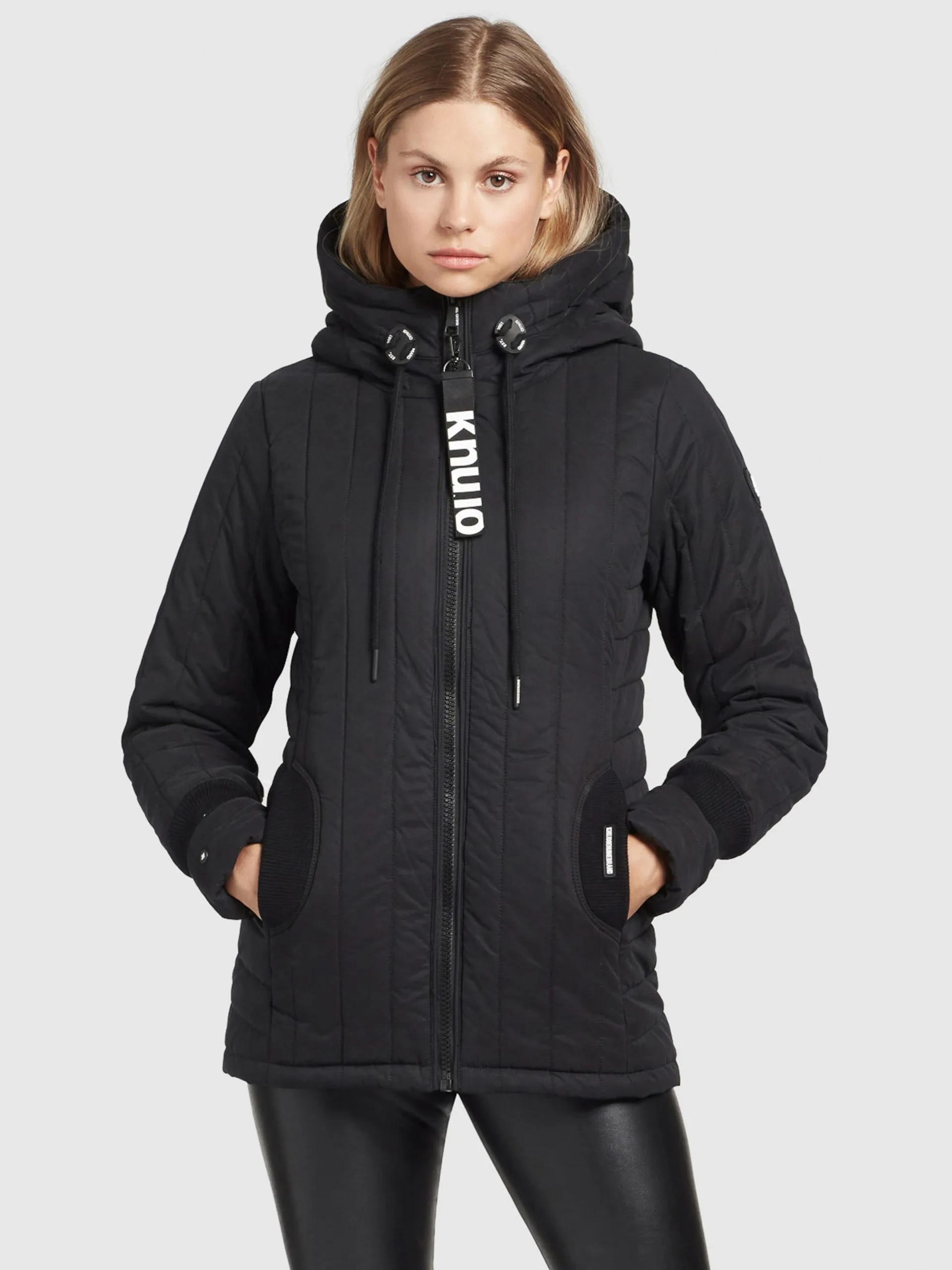 Khujo Winterjassen Winterjas Dames Zwart 2 Khujo Winterjassen Winterjas Dames Zwart - Afbeelding 2