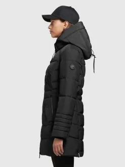 Khujo Korte Mantels Tussenmantel Amaray Dames Zwart -Aanbiedingen Khujo Winkel 4be6d1507c2d3cf71e9882e474d29864