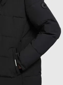 Khujo Wintermantels Wintermantel Rugg Dames Zwart -Aanbiedingen Khujo Winkel 4c52f08baeab993c6e68c5a1bbce4878