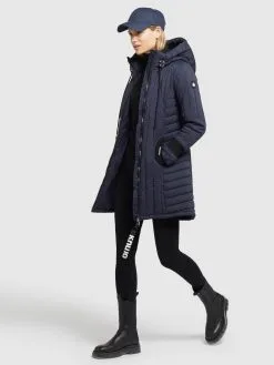 Khujo Winterjassen Winterjas Jerry Dames Navy -Aanbiedingen Khujo Winkel 4cabfd93d7152a654c968c48fb0a72be
