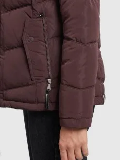 Khujo Winterjassen Winterjas Winsen Dames Bourgogne -Aanbiedingen Khujo Winkel 4e803b4554dc3978422599392d8474f9