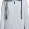 Khujo Sweatvesten Sweatvest TOSTA Dames Pastelblauw