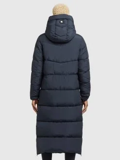 Khujo Wintermantels Wintermantel Shimanta 2 Dames Donkerblauw -Aanbiedingen Khujo Winkel 4f47efdcd69f1bae4ebf11693bea511c