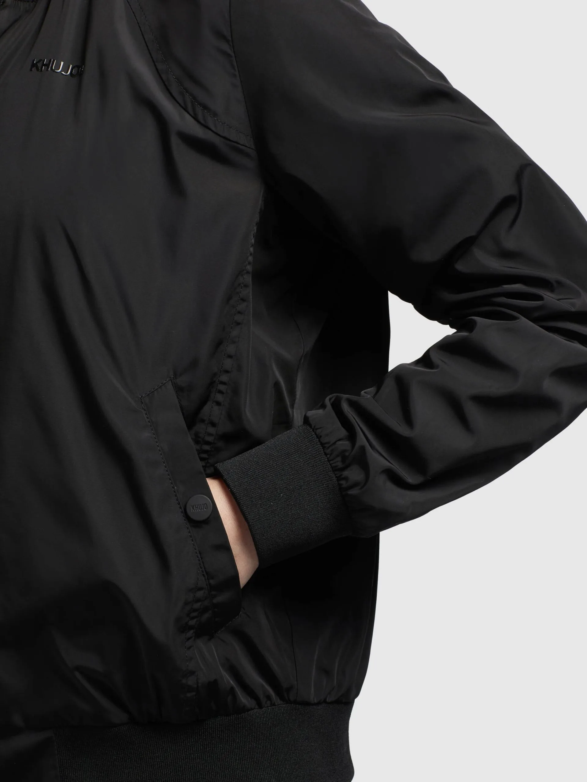 Khujo Tussenjassen Tussenjas Perse Dames Zwart 8 Khujo Tussenjassen Tussenjas Perse Dames Zwart - Afbeelding 8