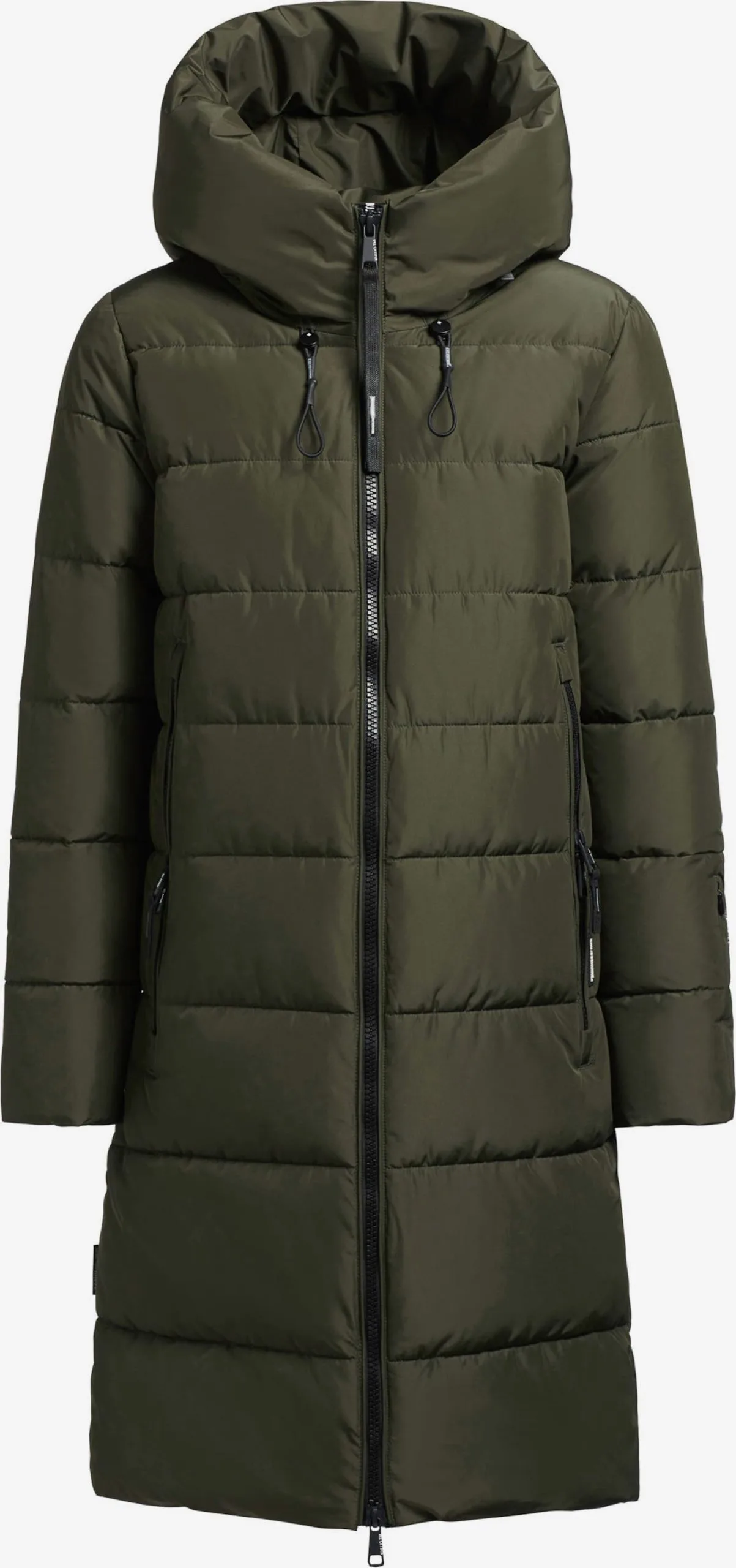 Khujo Wintermantels Wintermantel JILIAS3 Dames Donkergroen 1 Khujo Wintermantels Wintermantel JILIAS3 Dames Donkergroen