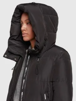 Khujo Wintermantels Wintermantel Soulani Dames Zwart -Aanbiedingen Khujo Winkel 50d2ec7efe9e98920f79266b30a014cf