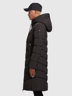 Khujo Wintermantels Wintermantel Ayleena Dames Zwart -Aanbiedingen Khujo Winkel 51778444009e28cadbb731d8fca158bb