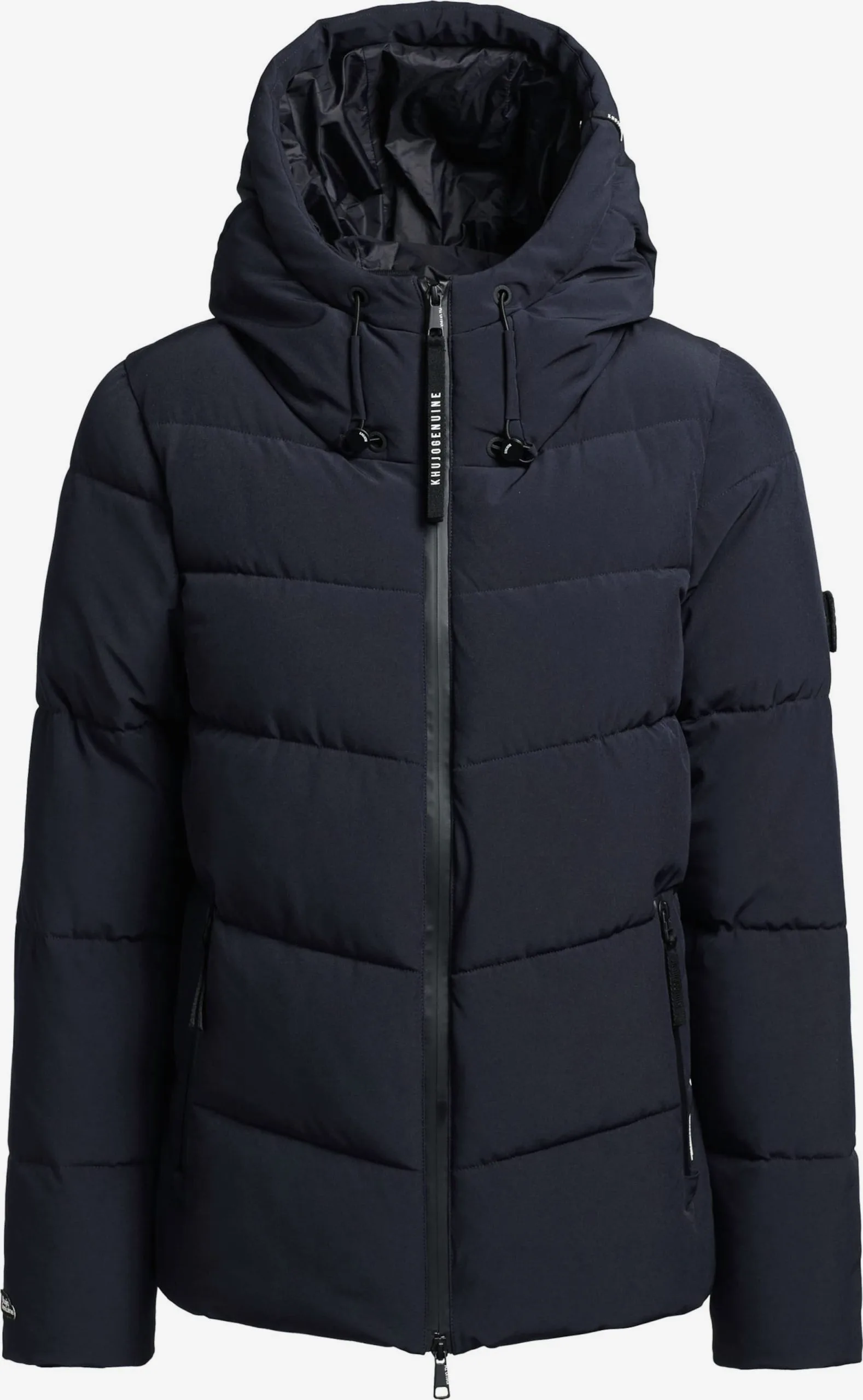 Khujo Winterjassen Winterjas Fames Dames Navy 1 Khujo Winterjassen Winterjas Fames Dames Navy