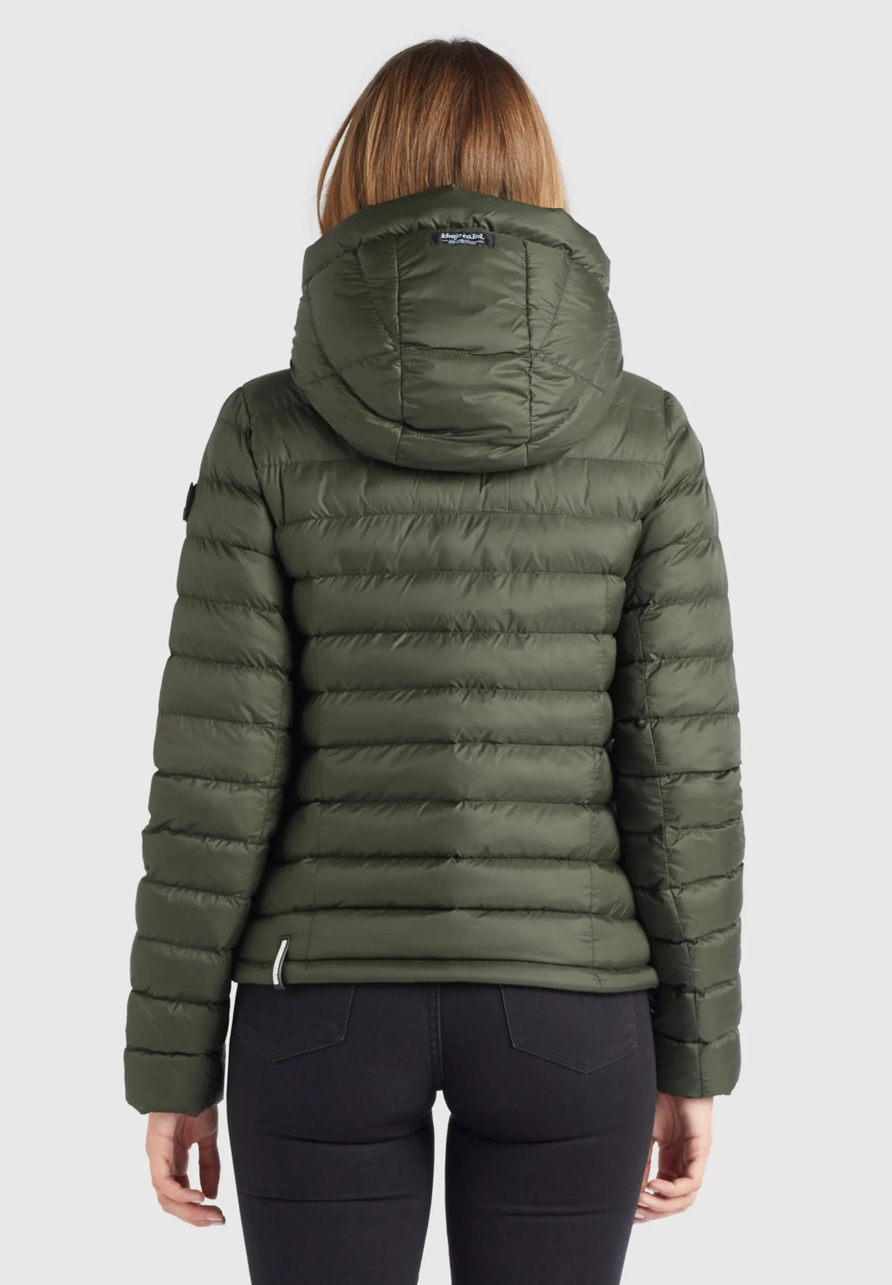 Khujo Winterjassen Winterjas Lovina Dames Kaki 4 Khujo Winterjassen Winterjas Lovina Dames Kaki - Afbeelding 4