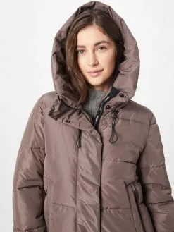 Khujo Tussenmantels Tussenmantel Soulani Dames Taupe -Aanbiedingen Khujo Winkel 568bbb152521ca68ac521b63924d5d17