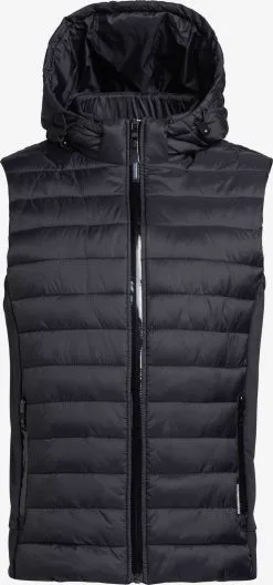 Khujo Bodywarmers Bodywarmer Heren Zwart